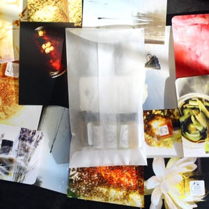 Coffret découverte ~ 5 parfums naturels miniatures ~ oeuvres d'art de parfums décadents, ensemble d'échantillons, bio, 100 % naturel, 1 ml chacun ~ choisissez vos parfums