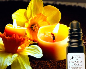 Narcissus Cafe - a coffee lover's dream - natural perfume - choose your size