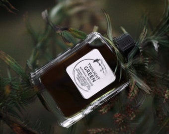 Twilight Green - wild, meditative noir, dark floral - botanical perfume - choose your size