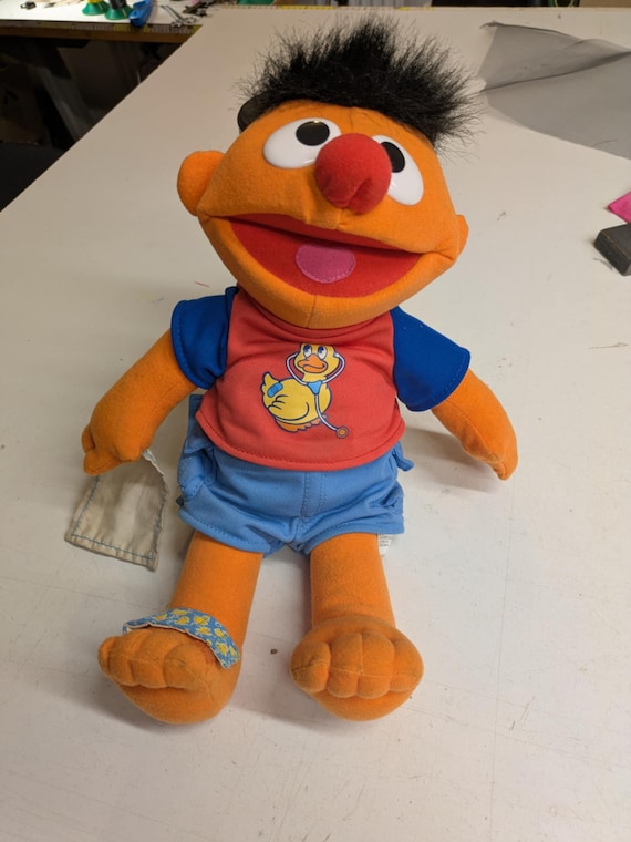 Talking Ernie Sesame Street Fisher Price Collectible Vintage Rare