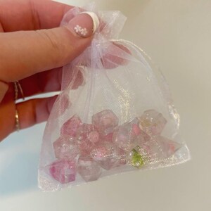 Fairy Trinkets for Trading Flower Trinkets for Ren Fair Trinket Trading Pink Tiny Trinkets Fae Trinket Trading Fairy Wedding Favors image 7