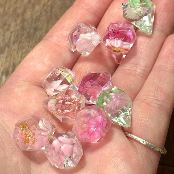 Fairy Trinkets for Trading Flower Trinkets for Ren Fair Trinket Trading Pink Tiny Trinkets Fae Trinket Trading Fairy Wedding Favors