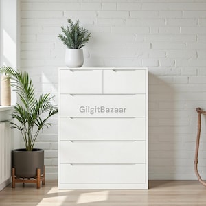 Fluted Chest of Drawers - Etsy