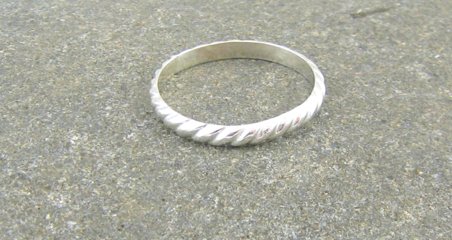 Silver Stacker Rings
