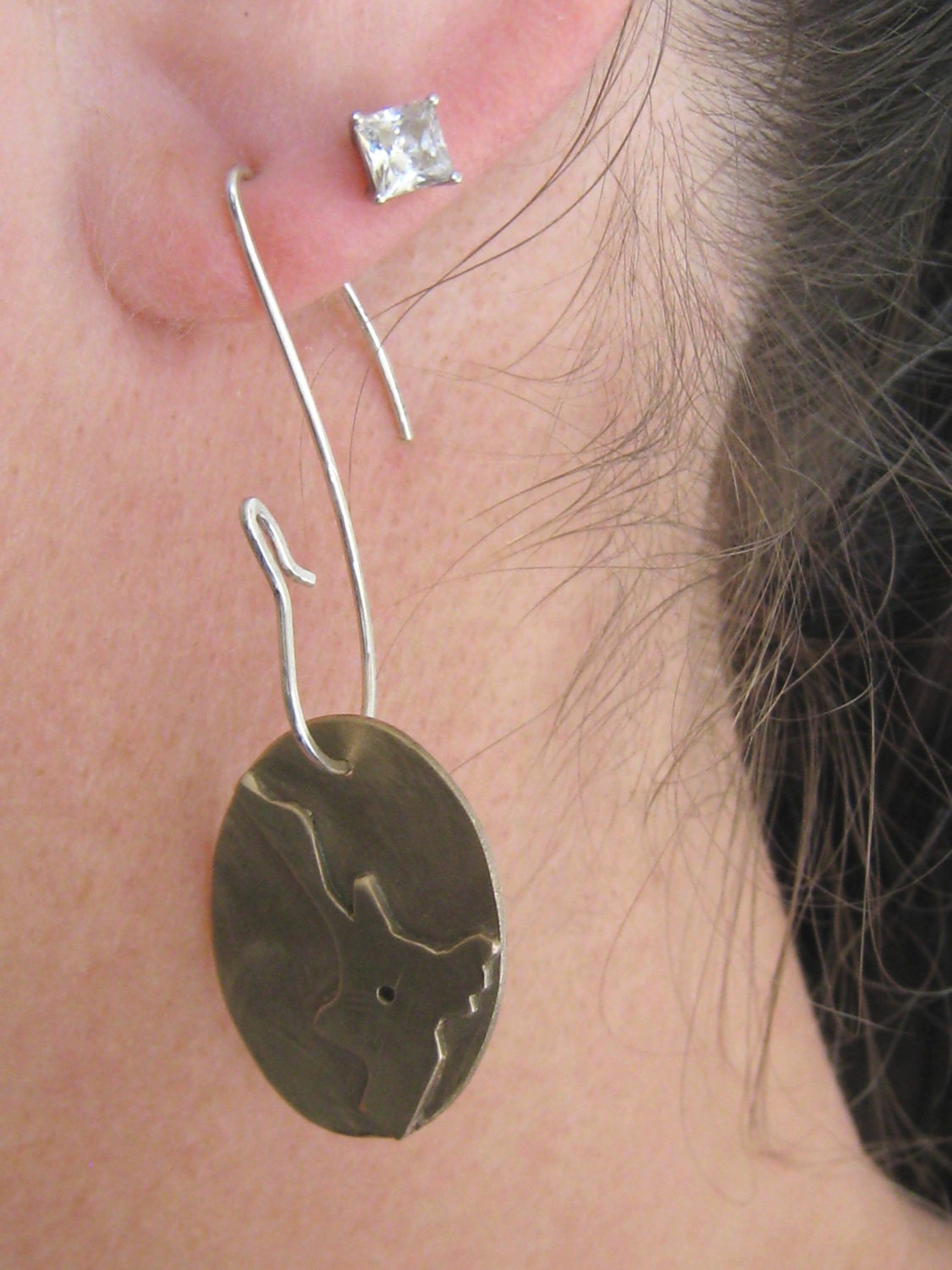 New Zealand Earrings. New Zealand Jewellery. Sterling Silver Etsy