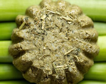 Handmade Rosemary Nettle Shampoo Bar: Natural Hair Growth Cleanser