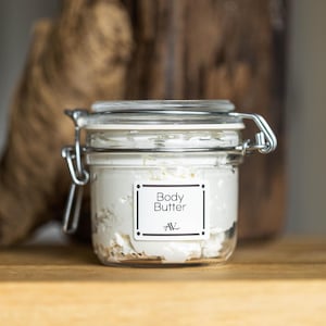 Luxurious Body Butter Whipped Shea Butter Organic Natural Moisturizer Handcrafted Skincare Gift
