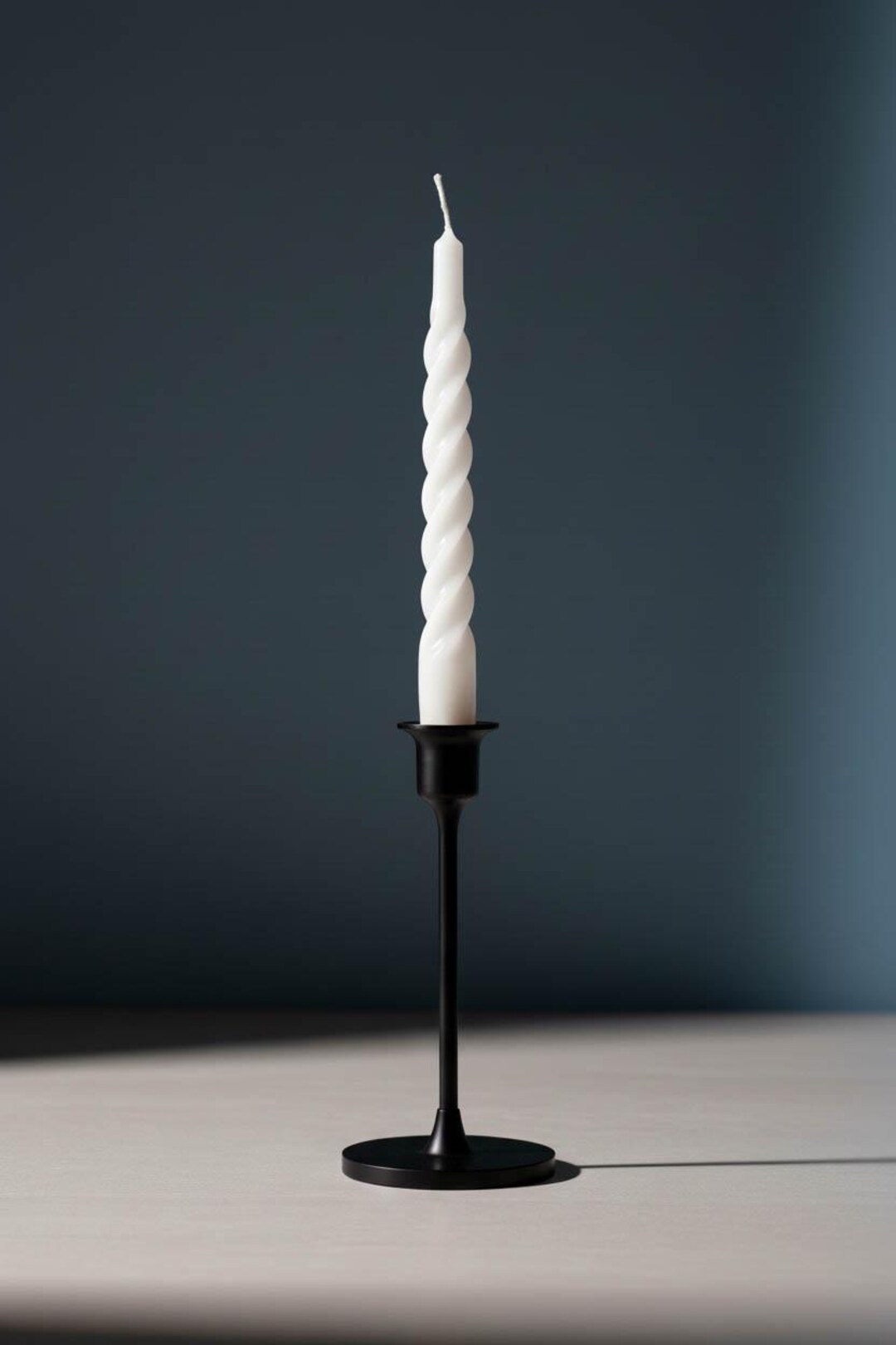 Long Candel Twisted Taper Candles | Long Candles | Elegant Dining Table - Etsy
