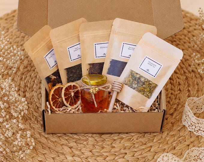Tea & Honey Gift Set