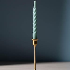 Twisted taper candles | Long candles | Elegant dining table