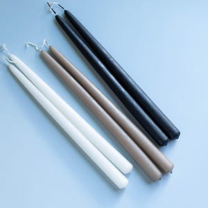Tapered Candles Long Candles Elegant Dining Table