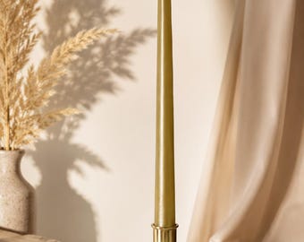 Velas cónicas / velas largas / Mesa de comedor elegante