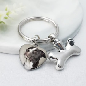 Keychain Urns for Pets Personalized Urn Keychain Ashes Keychain Pet Photo Keychain Pet Loss Keychain Dog Keychain, Pet Urn for Dogs