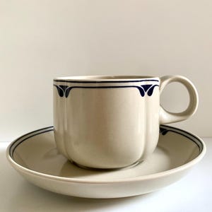Vintage Rosenthal Studio Line Coffee Cups with Saucers - German Ceramic Set