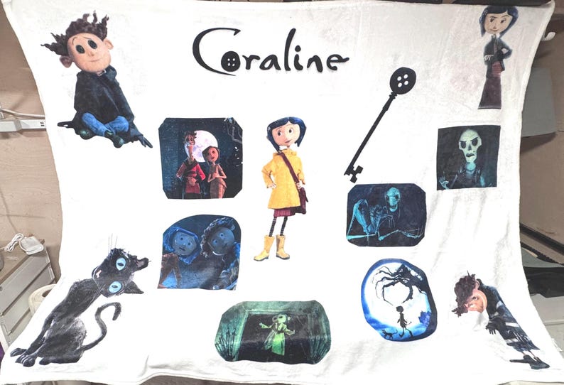 Coraline Throw Blanket image 3