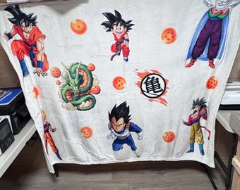 Dragon Ball Z throw blanket