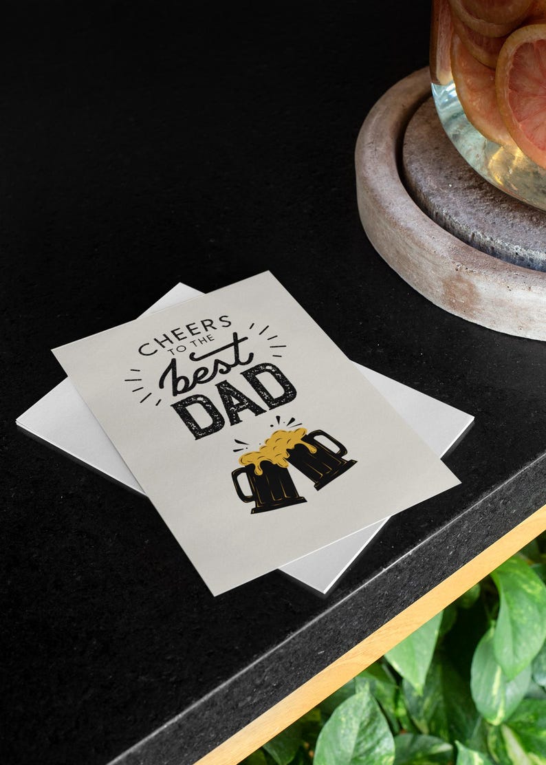 Tarjeta imprimible del Día del Padre: 