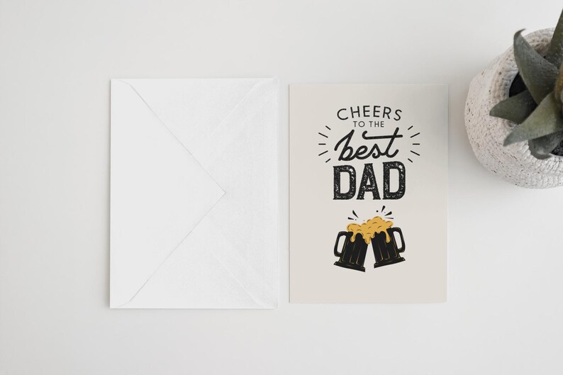 Tarjeta imprimible del Día del Padre: 