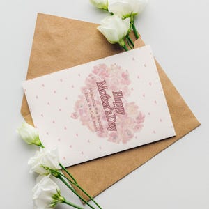 Floral Mother's Day Card - Honoring the Beautiful Souls We Call Mom - Digital Download - Printable Card for Mom