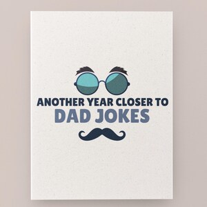 Carte d'anniversaire amusante pour homme - carte numérique imprimable avec humour blague papa - cadeau d'anniversaire pour lui