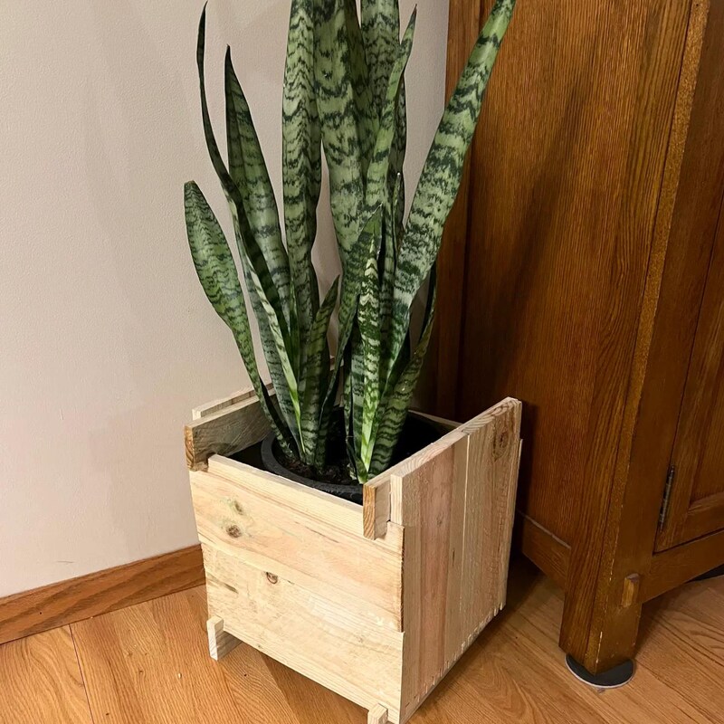 Rustic Planter Box - Etsy
