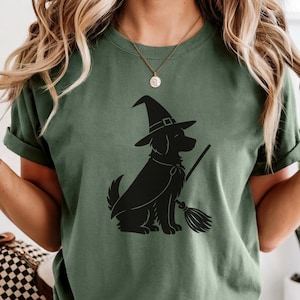 Comfort Colors® Golden Retriever Halloween T-Shirt, Halloween-Hundeshirt, Geisterhundeshirt, Hundeliebhaber Geschenk, Golden Mama Shirt