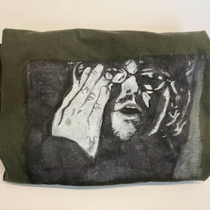 NBC Hannibal Will Graham OOAK Hand-Painted Portrait Shirt