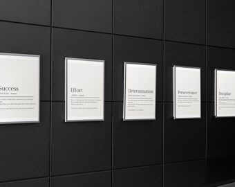 Printable Art / Motivational Wall Poster / Digital Download /“word pack”