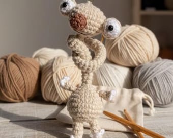 Sid the Faultier Amigurumi Häkelanleitung, Faultier PDF, Häkelanleitung, Langhals-Faultier, Ice Age Häkelanleitung, digitaler Download
