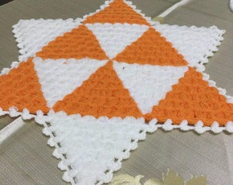 Hand-Crocheted Turkish Bath Loofah, Star Shaped Exfoliating Body Scrubber