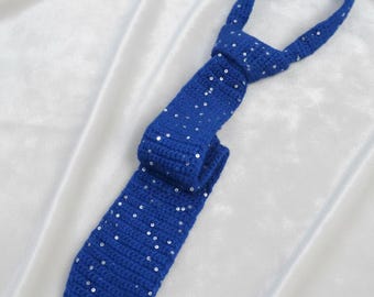 Crochet Tie Pattern: Men's Skinny Necktie PDF (Digital Download)