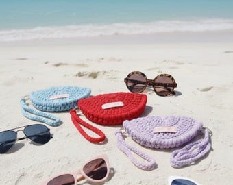 Crochet Glasses Case Pattern | Easy Sunglasses Pouch (Digital PDF)