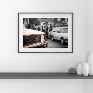 Golf 1 GTI – Classic Car Poster / Print