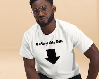 Divertida camiseta clásica unisex "Veiny Ah Dih"