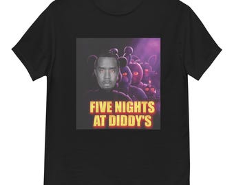 Divertida camiseta clásica unisex "5 noches en Diddy's"