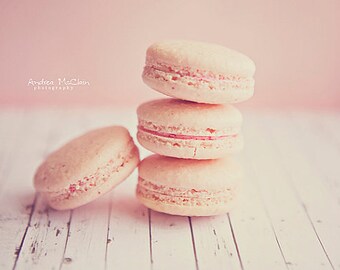 Pink French Macaroons ~ 5x7 print