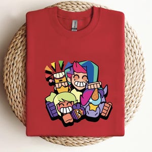 Brawl Stars Character Shirt, Brawl Stars Gamer Shirt, Brawl Stars Darryl Shirt, Brawler Spike Shirt For Kids, Brawl Stars, Brawlstarshoodie