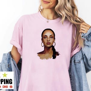 Sade Fan Shirt, Sade Album Shirt, Sade Art Shirt, Sade World Tour, Sade Retro Shirt