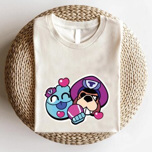 Brawl Stars Character Shirt, Brawl Stars Gamer Shirt, Brawl Stars Darryl Shirt, Brawler Spike Shirt For Kids, Brawl Stars, Brawlstarshoodie