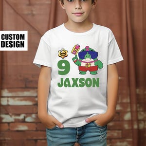 Brawl Stars Character Shirt, Funny Gamer Shirt, Brawl Stars Character Sweatshirt, Youth Brawler Hoodies