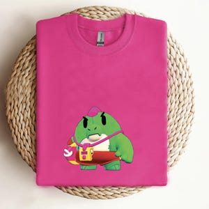 Brawl Stars Character Shirt, Brawl Stars Gamer Shirt, Brawl Stars Darryl Shirt, Brawler Spike Shirt For Kids, Brawl Stars, Brawlstarshoodie