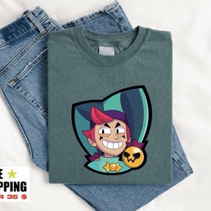 Brawl Stars Character Shirt, Funny Gamer Shirt, Brawl Stars Character Sweatshirt, Youth Brawler Hoodies, Brawler Shirt