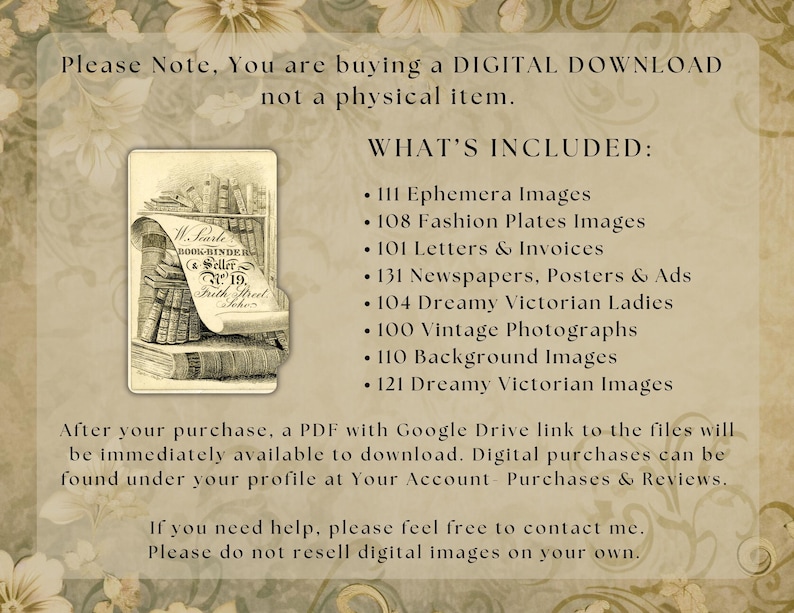 Vintage Junk Journal Ephemera Pack | 800 Pages | Printable Digital ...