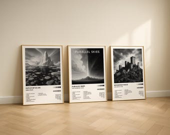 Custom Album Cover Art Print: Personalized Music Poster I Digital Download