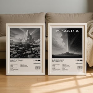 Choose Any Album - Custom Album Cover Poster, Personalized Album Printable Wall Art, Digital Download Wall Decor, Minimal Music, Buy 3 Get 4