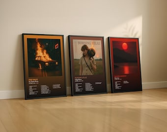 Custom Album Cover Art Print: Personalized Music Poster I Digital Download