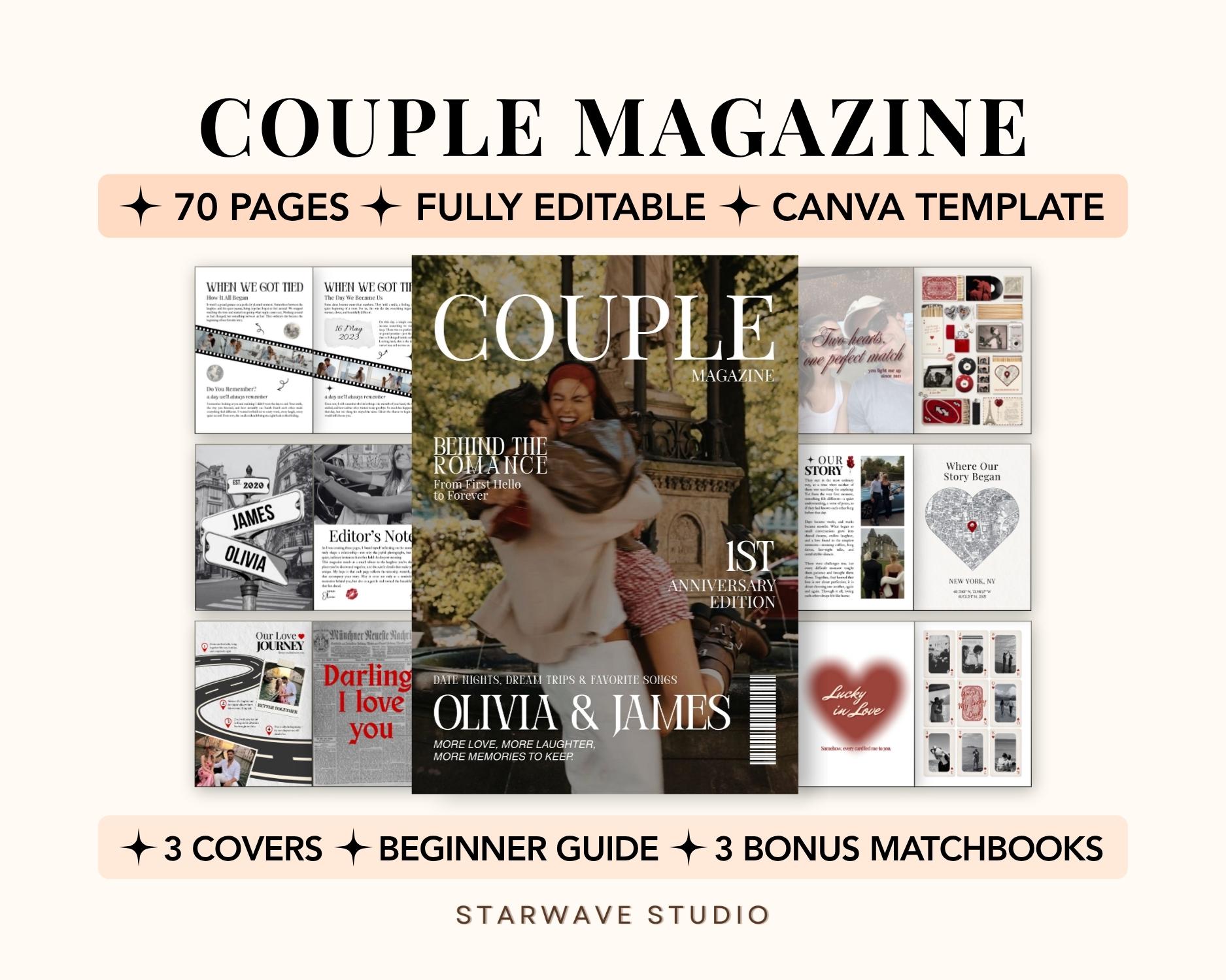 Love Magazine 雑誌セット 6冊 Love Magazine - Etsy