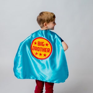 SHIPS FAST - Big Brother Superhero Cape - Sibling gift - big brother gift - new baby