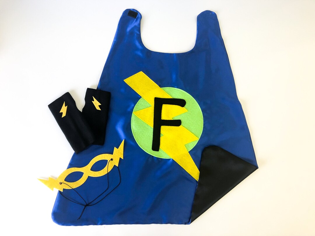 Childs Superhero Cape Set / Personalized Gift / Choose the Etsy