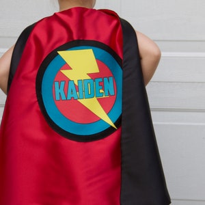 Halloween Ready Kid Superhero Costume PERSONALIZED SUPERHERO Party CAPE with Full Name Customized boy birthday present OPTION 8